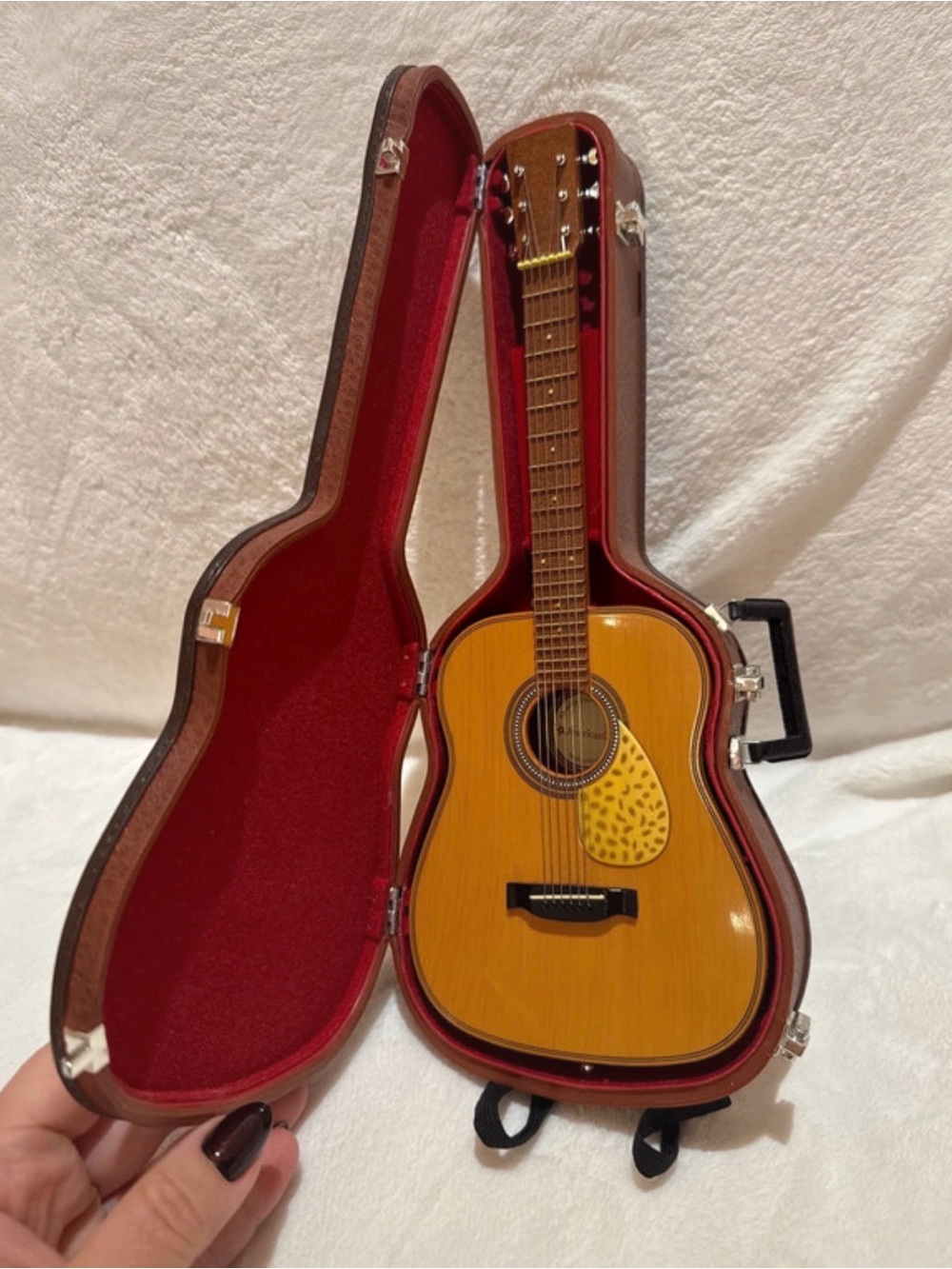 American Girl Doll Acoustic Guitar with Yellow Pickguard